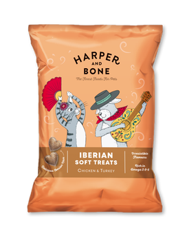 Harper & Bone - Iberian soft Treats - Snacks de Pollo y Pavo
