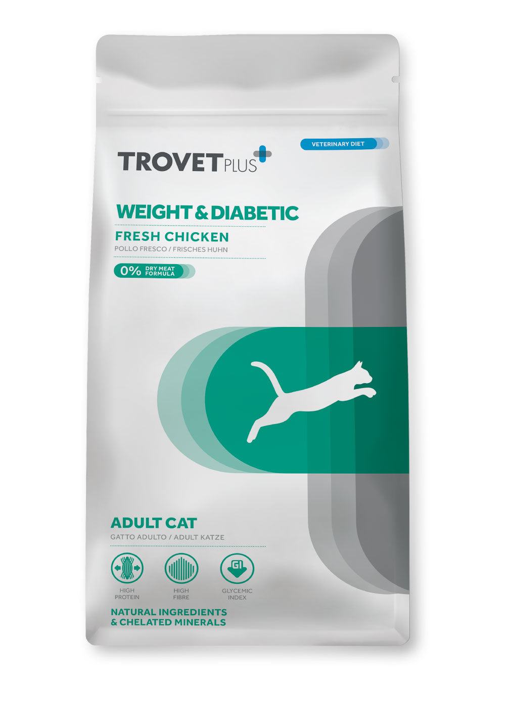 Weight & Diabetic - Pollo Fresco - Gato adulto