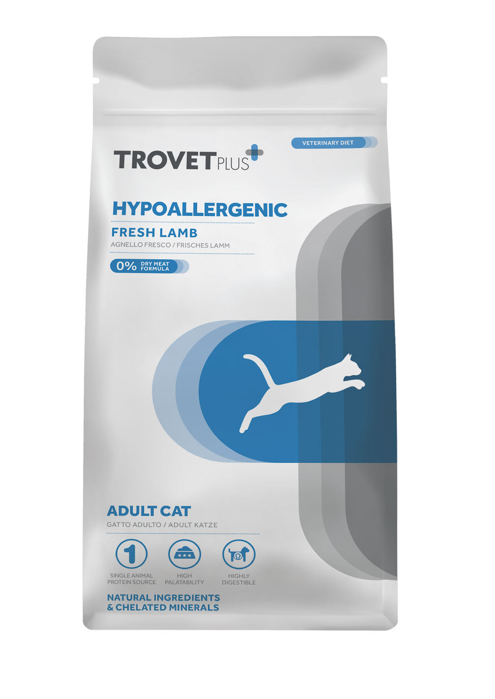 Hypoallergenic - Fresh lamb - para gatos