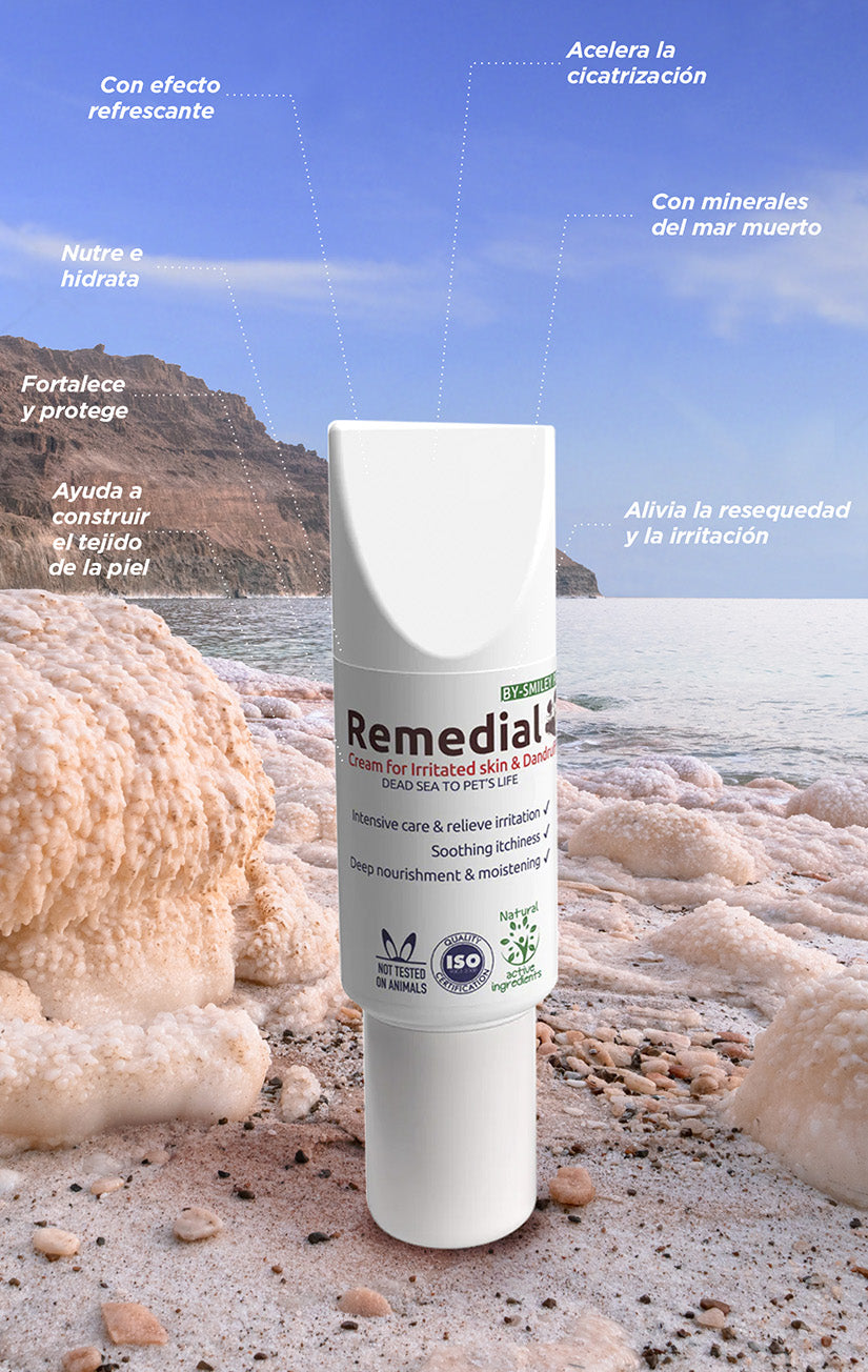 Remedial - Crema para pieles irritadas y caspa